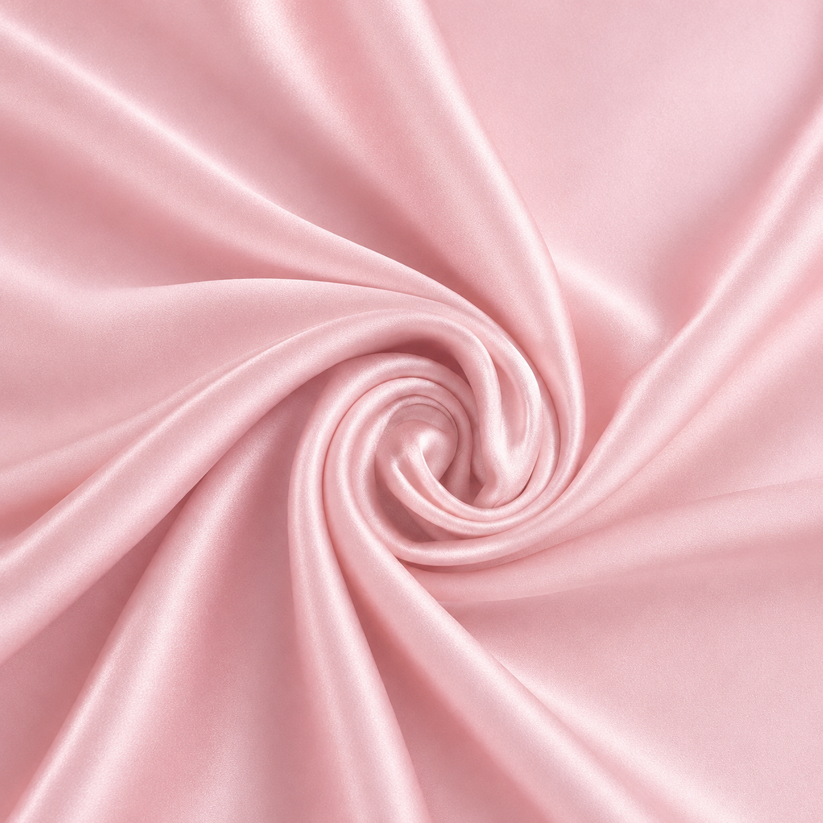 Taie d'oreiller en soie · Rose poudré · Solo